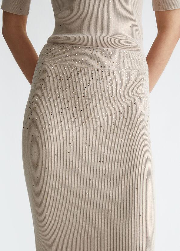 Liu Jo Longuette con strass dégradé Nuovo