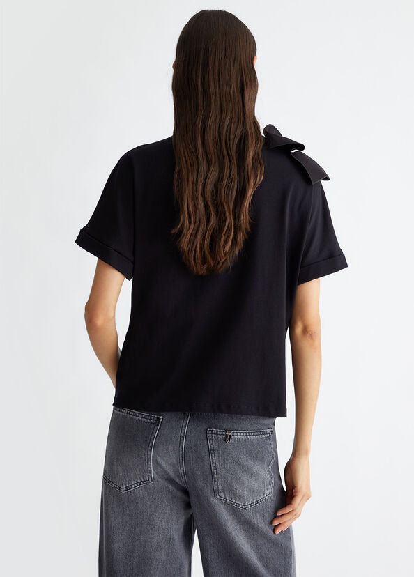 Liu Jo T-shirt con rouches Shopping Online
