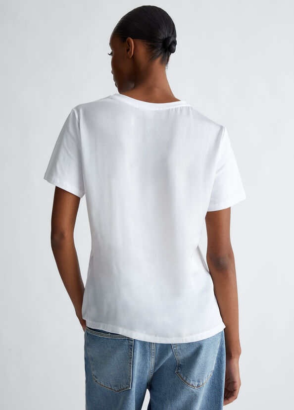 Liu Jo T-shirt con arriccio Prezzo Ridotto
