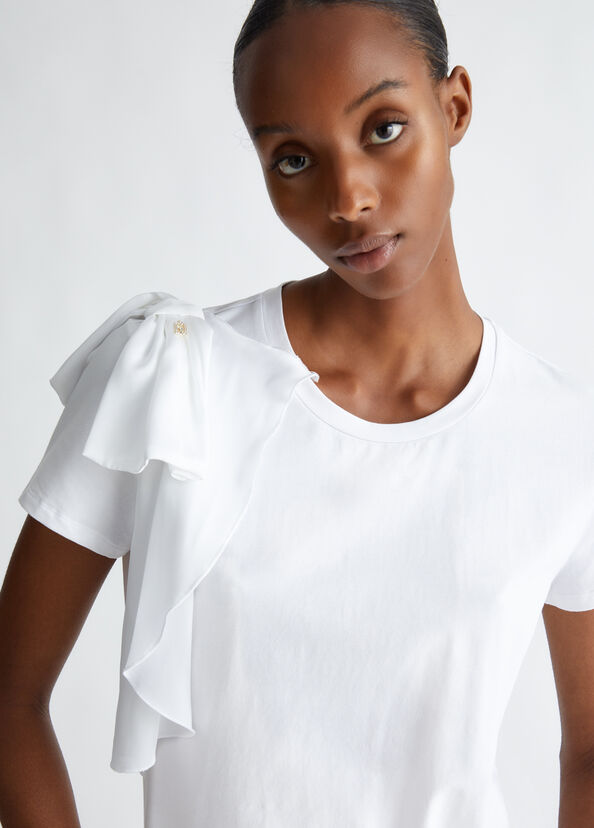 Liu Jo T-shirt con rouches Sconto