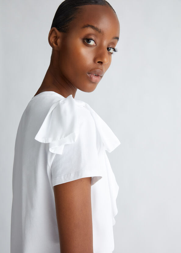 Liu Jo T-shirt con rouches Sconto