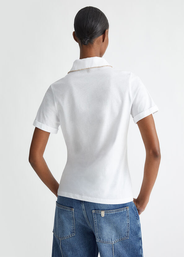 Liu Jo Polo con strass In Vendita