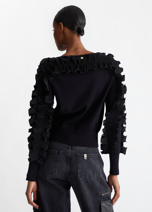 Liu Jo Maglia con rouches Offerte