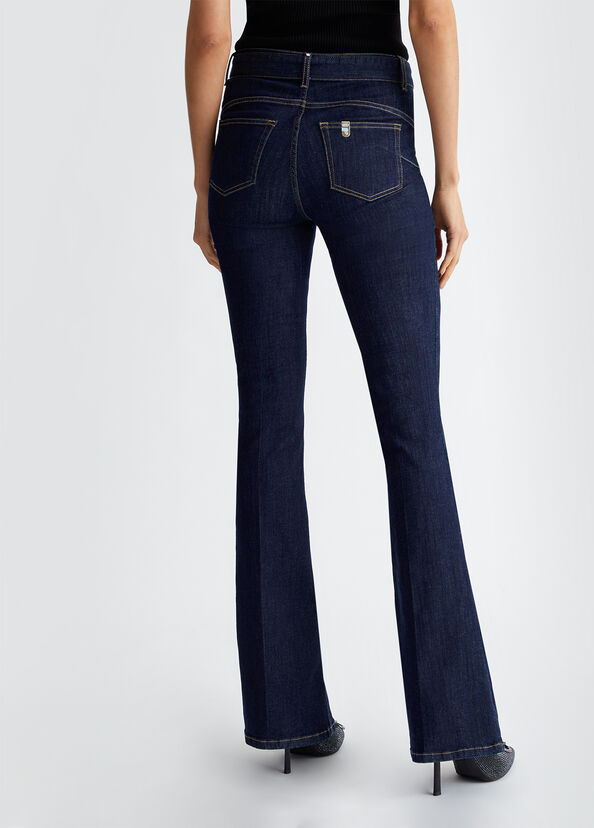 Liu Jo Jeans flare con cintura Italia