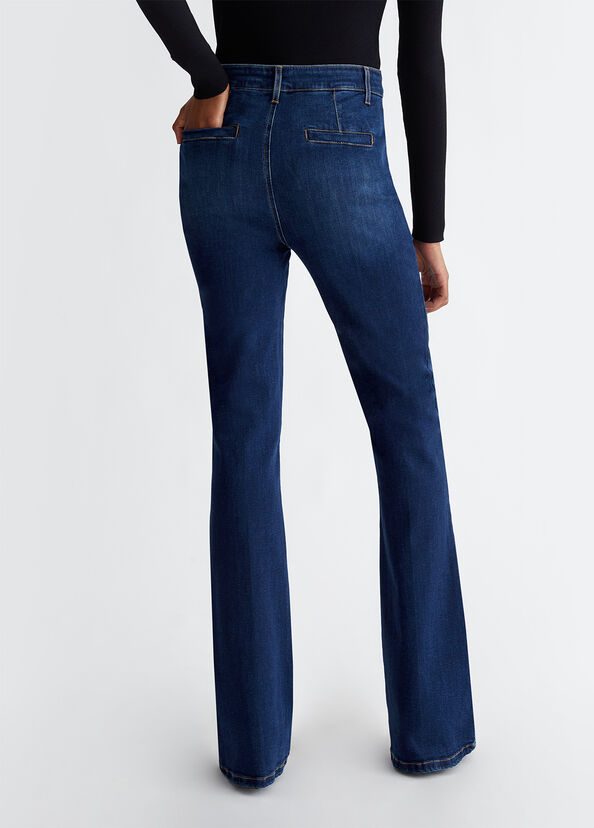 Liu Jo Jeans flare in cotone stretch Pezzi Unici