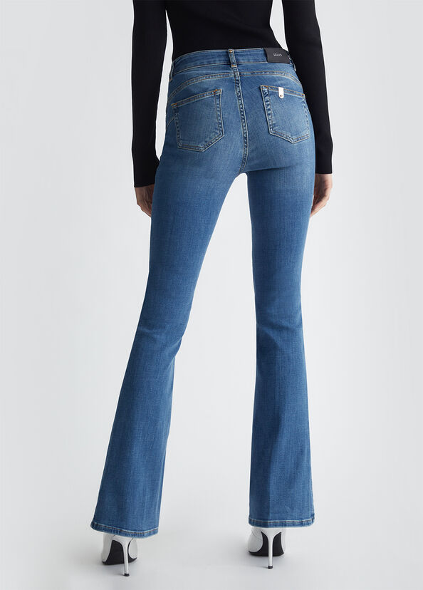 Liu Jo Jeans flare bottom up Vendita