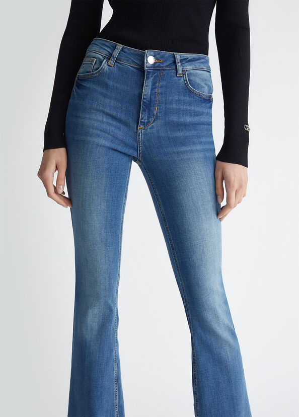Liu Jo Jeans flare bottom up Vendita