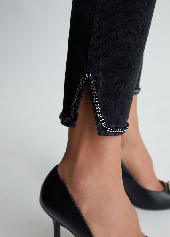 Liu Jo Jeans straight bottom up Sottocosto
