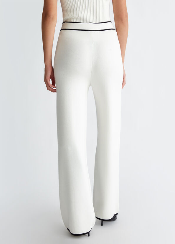 Liu Jo Pantaloni in maglia di misto seta Novità