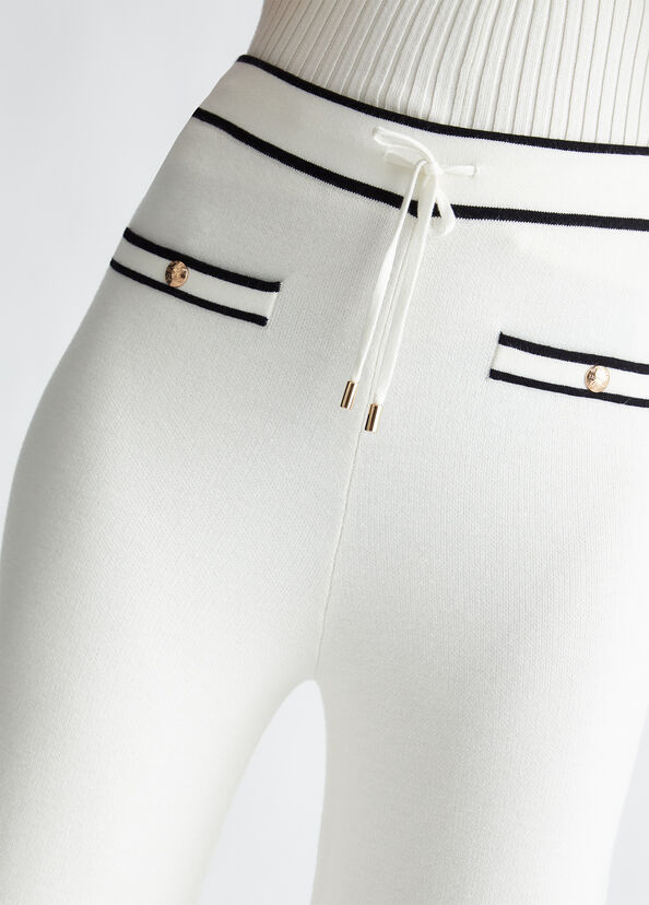Liu Jo Pantaloni in maglia di misto seta Novità