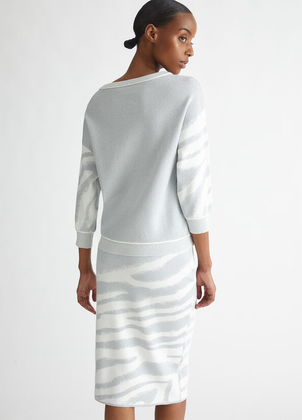 Liu Jo Maglia con motivo animalier Moda