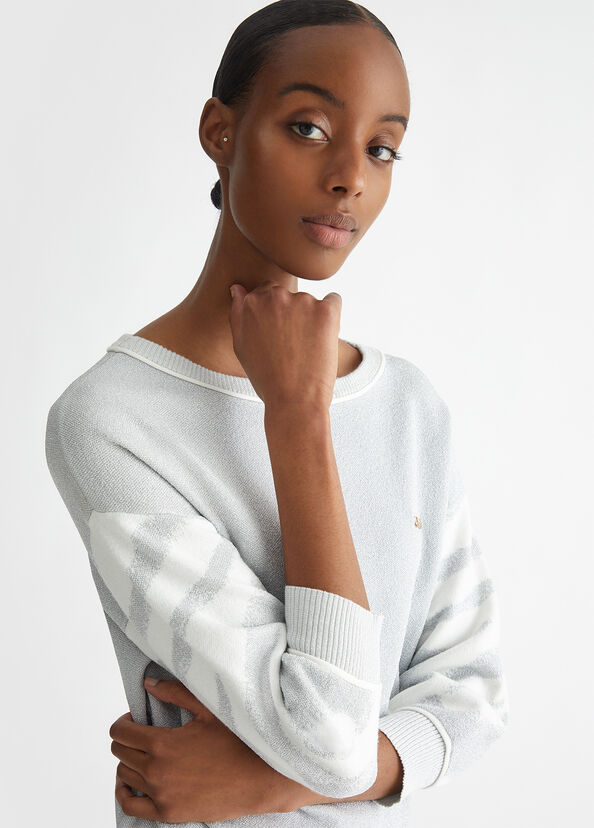 Liu Jo Maglia con motivo animalier Moda