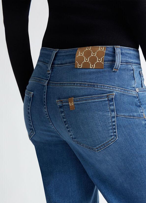 Liu Jo Jeans flare a vita alta Nuovo
