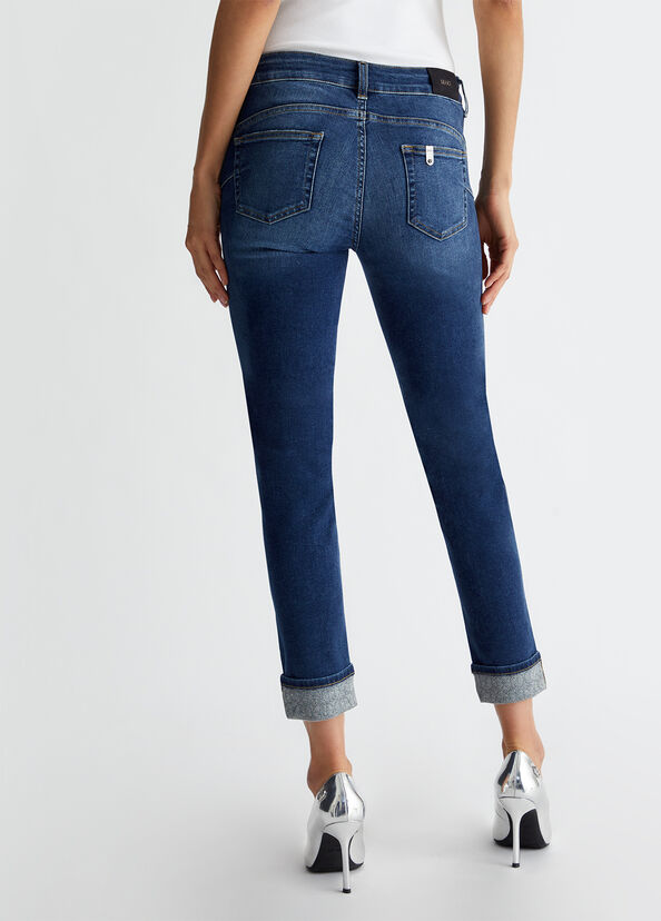 Liu Jo Jeans skinny bottom up Spedizione Gratuita
