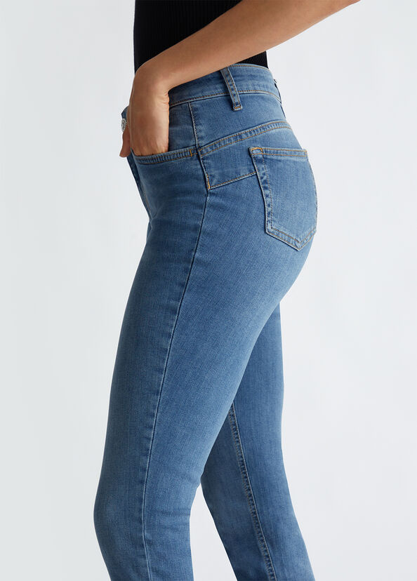Liu Jo Jeans skinny bottom up a vita alta Promozione Limitata
