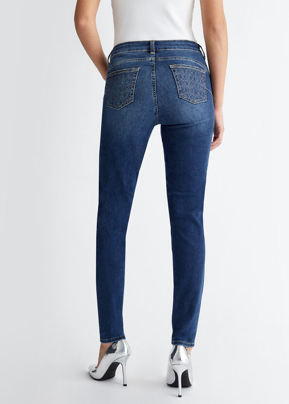 Liu Jo Jeans skinny bottom up Sottocosto