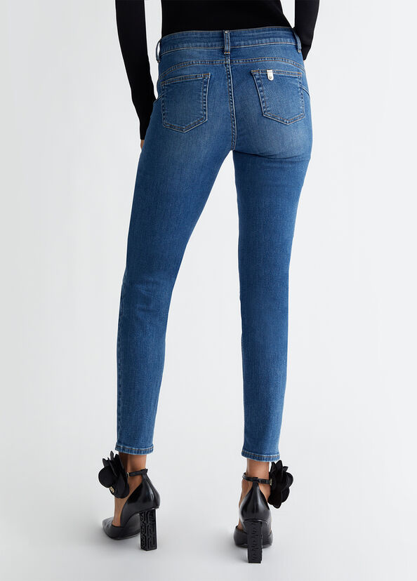 Liu Jo Jeans skinny bottom up Offerta