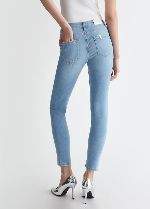 Liu Jo Jeans skinny bottom up Outlet