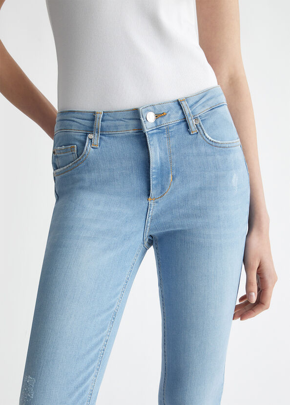 Liu Jo Jeans skinny bottom up Outlet