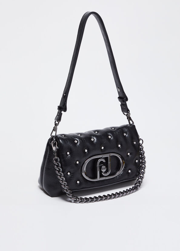 Liu Jo Borsa grande LaPuffy con strass Vendita Economica
