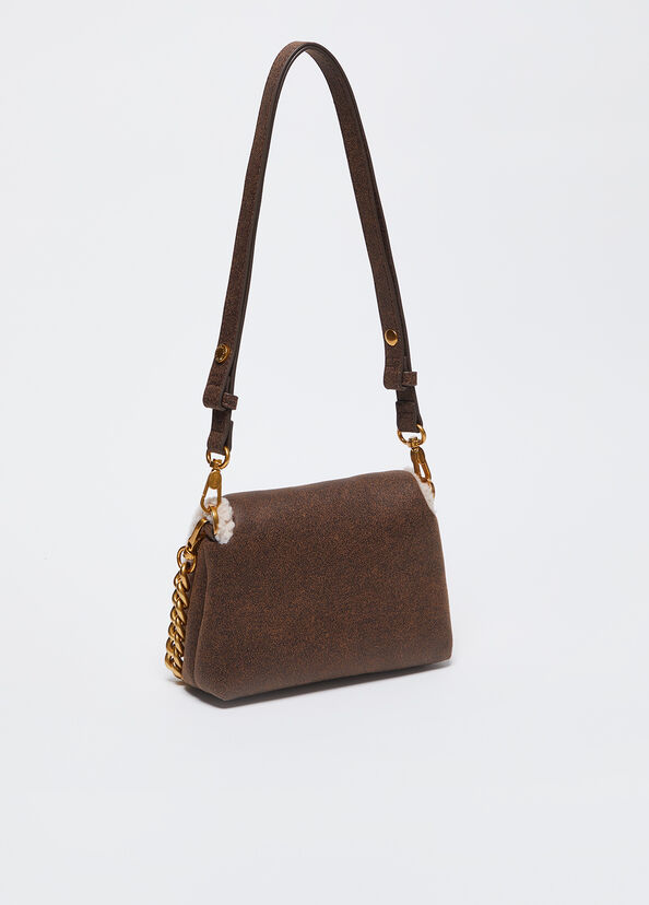 Liu Jo Borsa piccola LaPuffy in tessuto spalmato Saldi Di Fabbrica