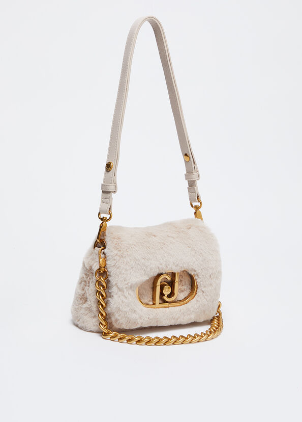 Liu Jo Borsa piccola LaPuffy in pelliccia sintetica Rilascio limitato