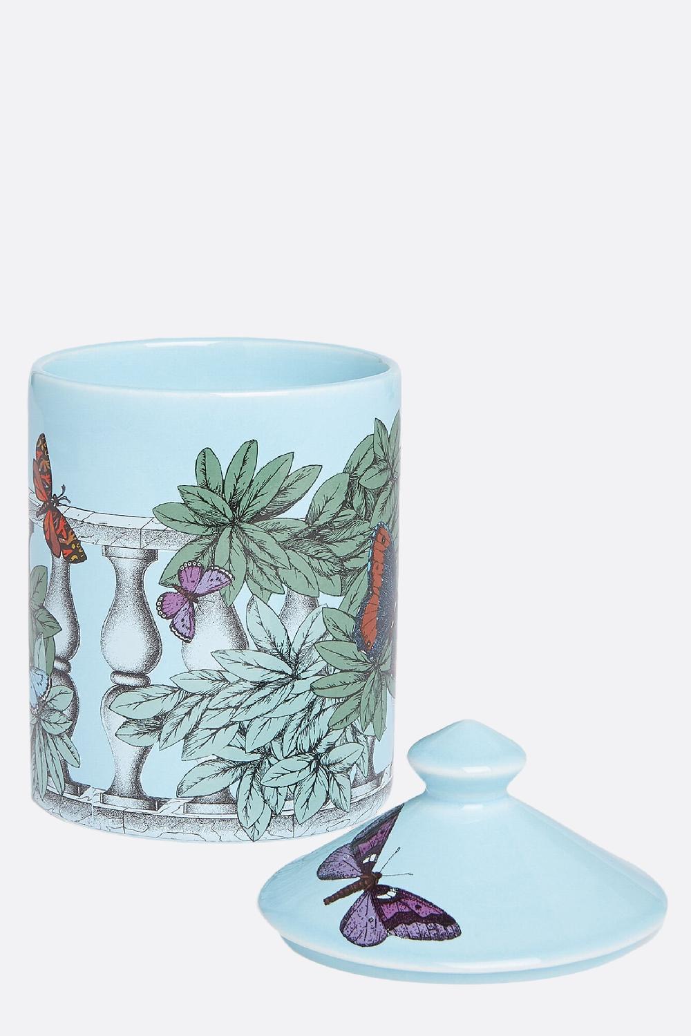 FORNASETTI candela profumata Se Poi con Decoro Farfalle e Balaustra Acquista Ora