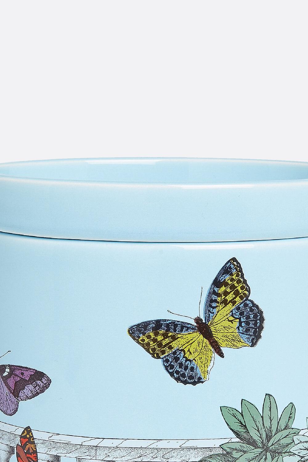 FORNASETTI candela profumata grande Decoro Farfalle e Balaustra Prezzo Ridotto