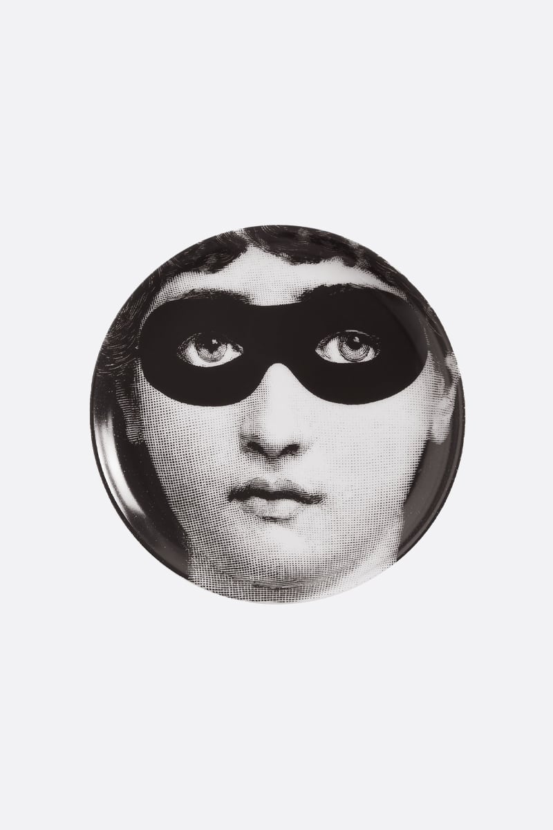 FORNASETTI sottobicchiere Tema e Variazioni N° 22 in porcellana