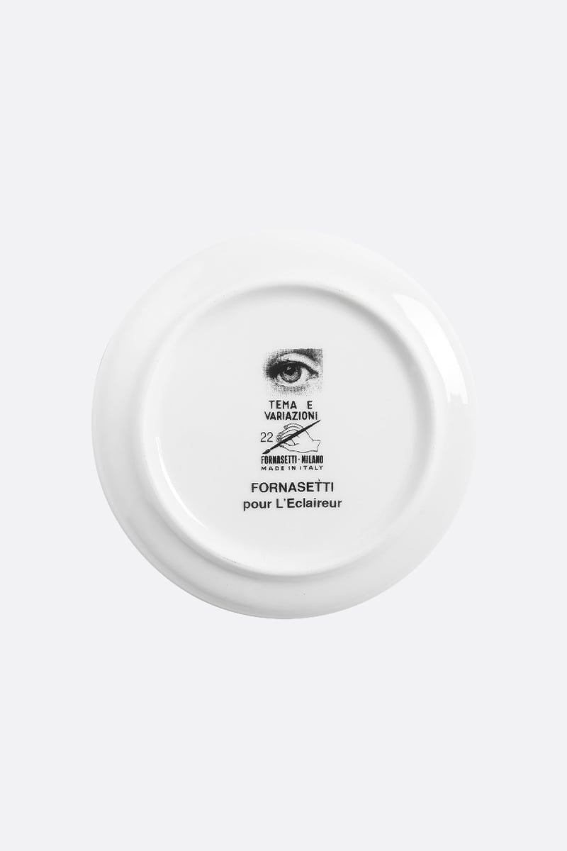 FORNASETTI sottobicchiere Tema e Variazioni N° 22 in porcellana Online