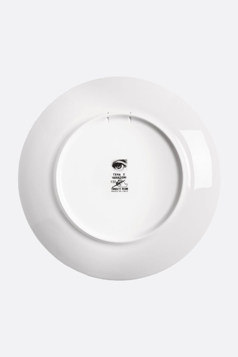 FORNASETTI piatto Tema e Variazioni N° 130 in porcellana Vendite Flash