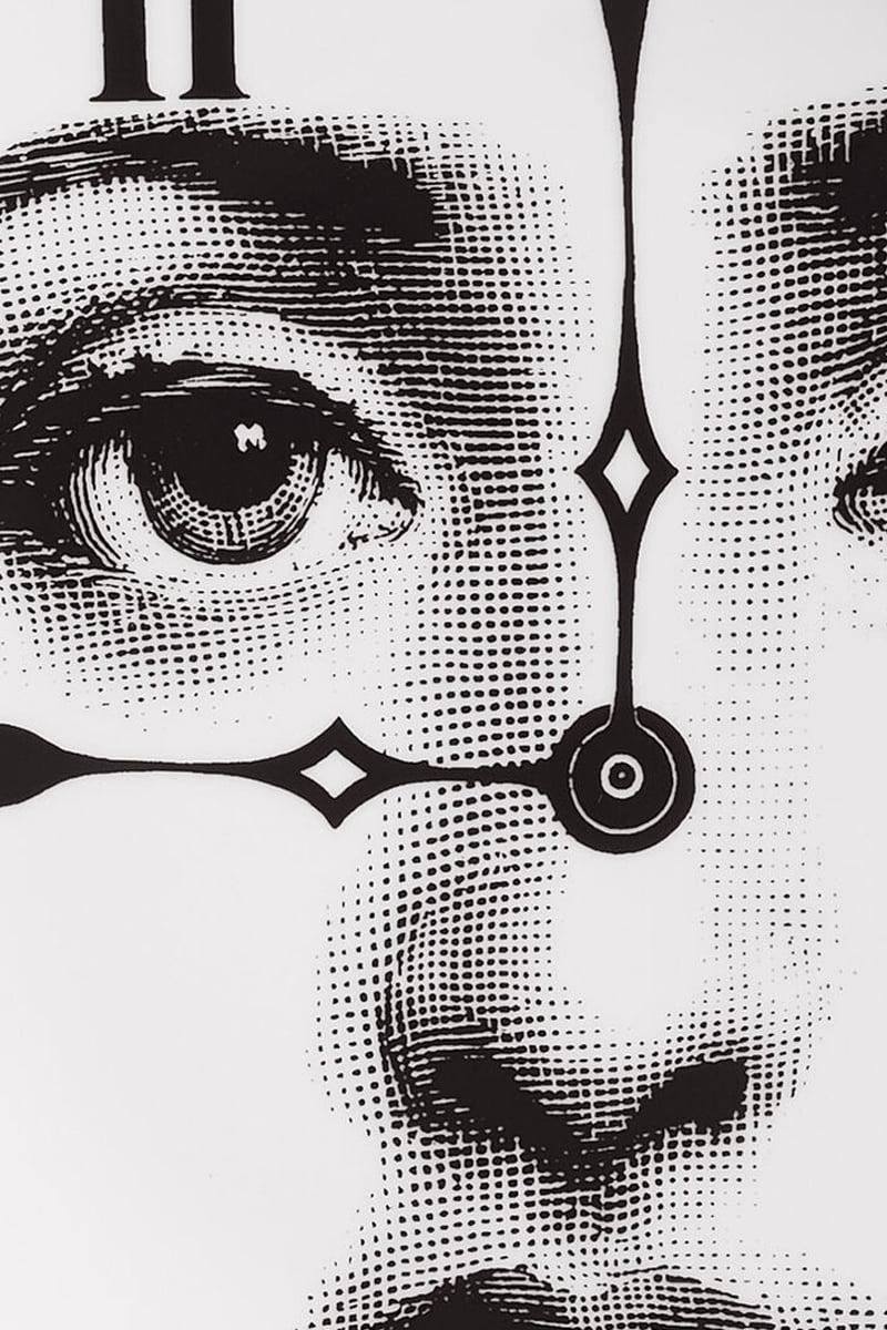 FORNASETTI piatto Tema e Variazione N° 74 in porcellana In Saldo