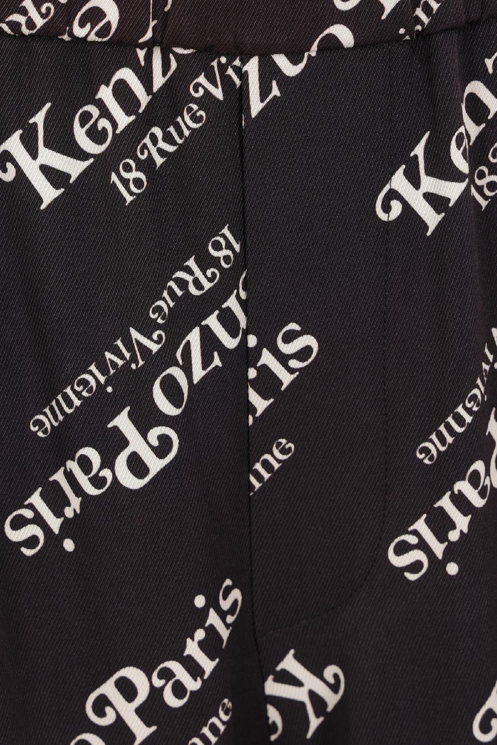 KENZO pantalone a gamba larga A KENZO by Verdy in twill Spedizione Gratuita