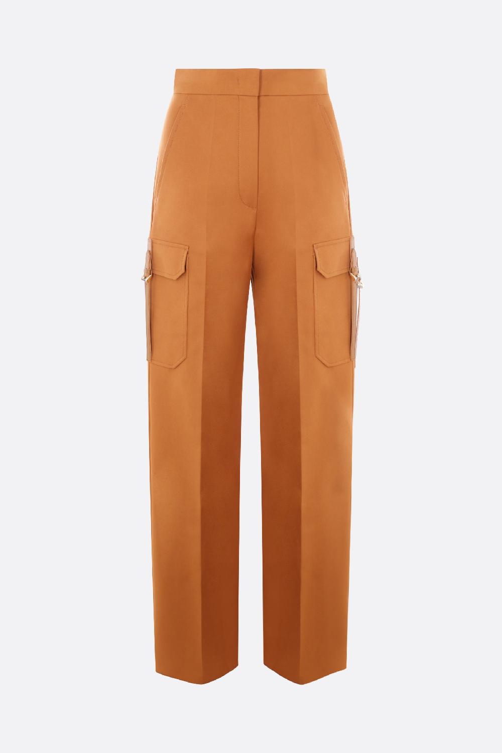 MAX MARA pantalone cargo Edda in cotone stretch Promozione Limitata