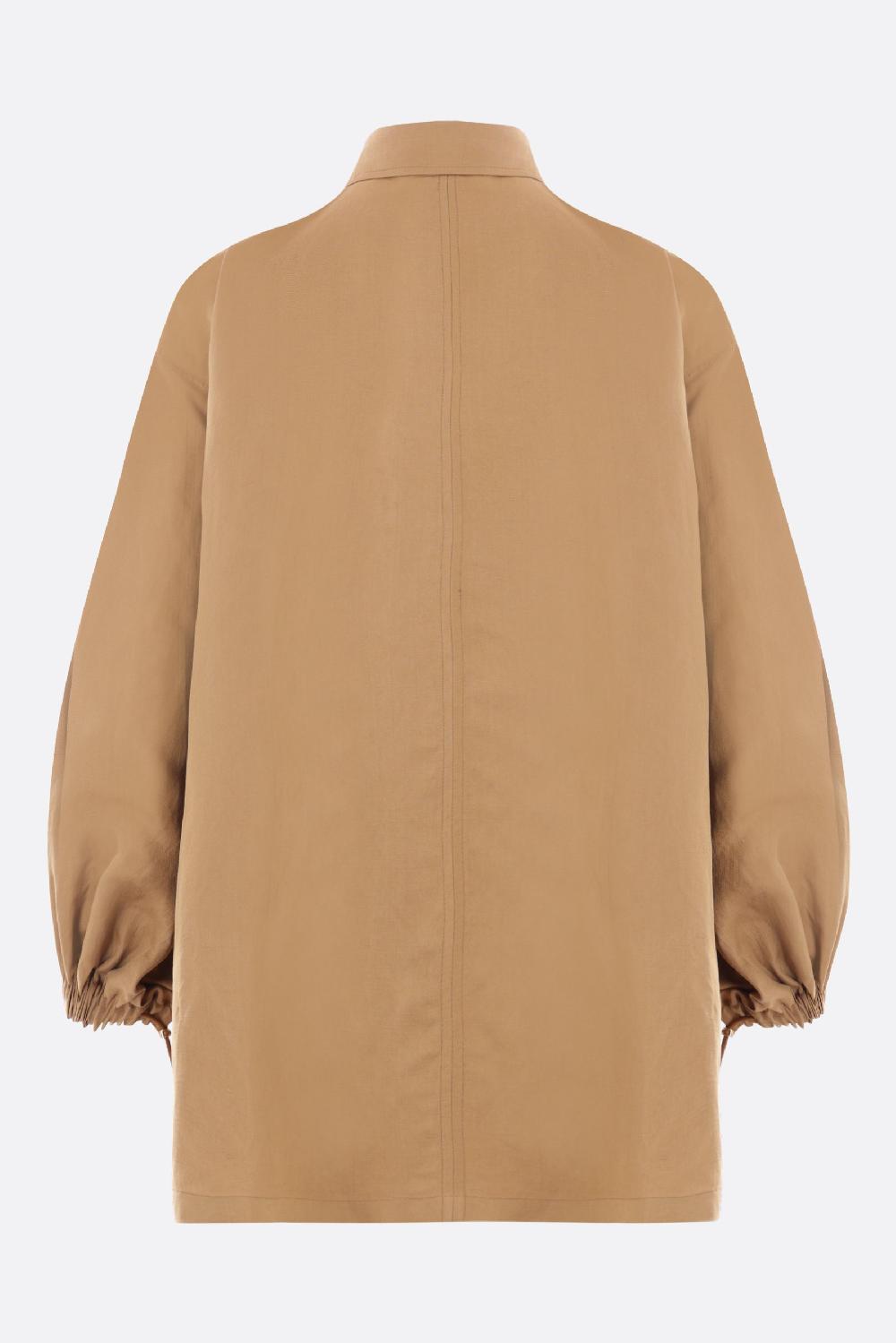 MAX MARA camicia Rodeo in lino e seta Fino Al -60%