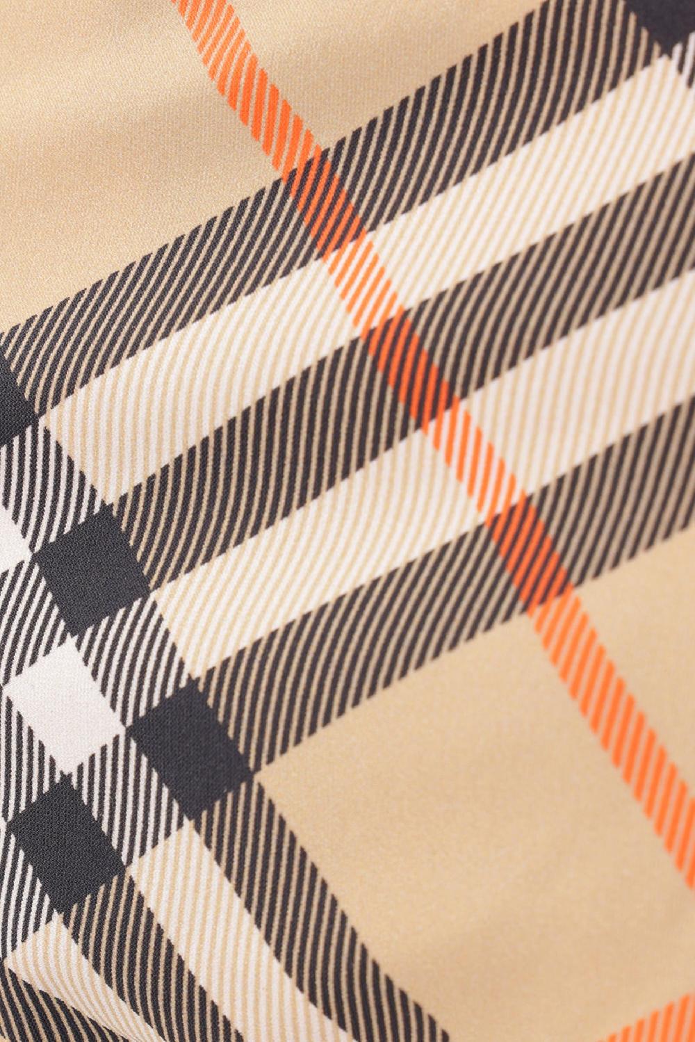 BURBERRY slip bikini in nylon stretch Check Sconto
