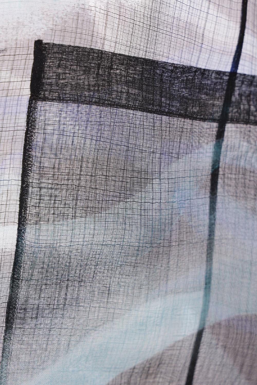 GIORGIO ARMANI giacca monopetto in organza di seta Offerte