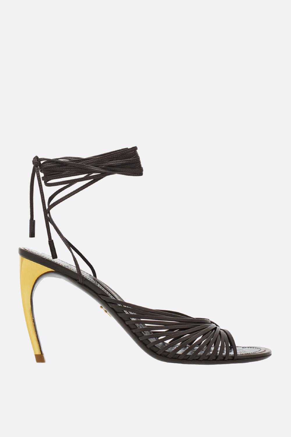 FERRAGAMO sandalo Atena in pelle liscia Negozio