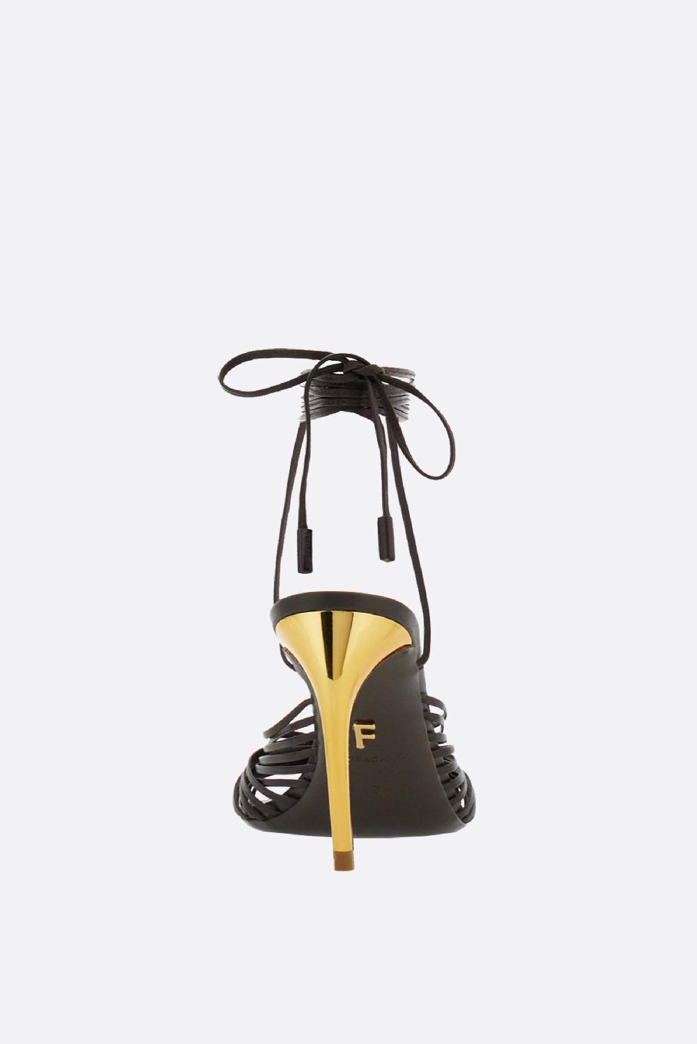 FERRAGAMO sandalo Atena in pelle liscia Negozio