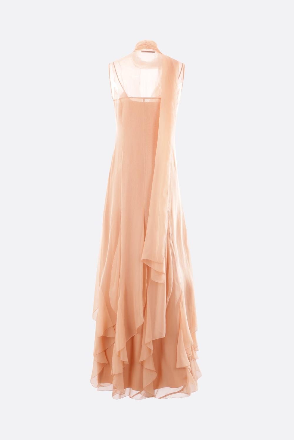 ALBERTA FERRETTI abito in chiffon 2025