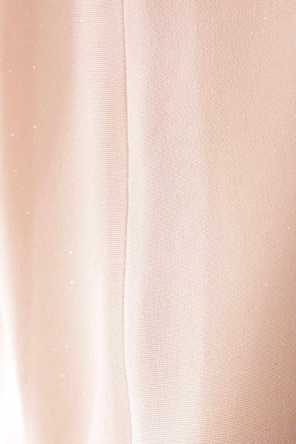 GIORGIO ARMANI top smanicato in seta marocaine glitter Nuovo