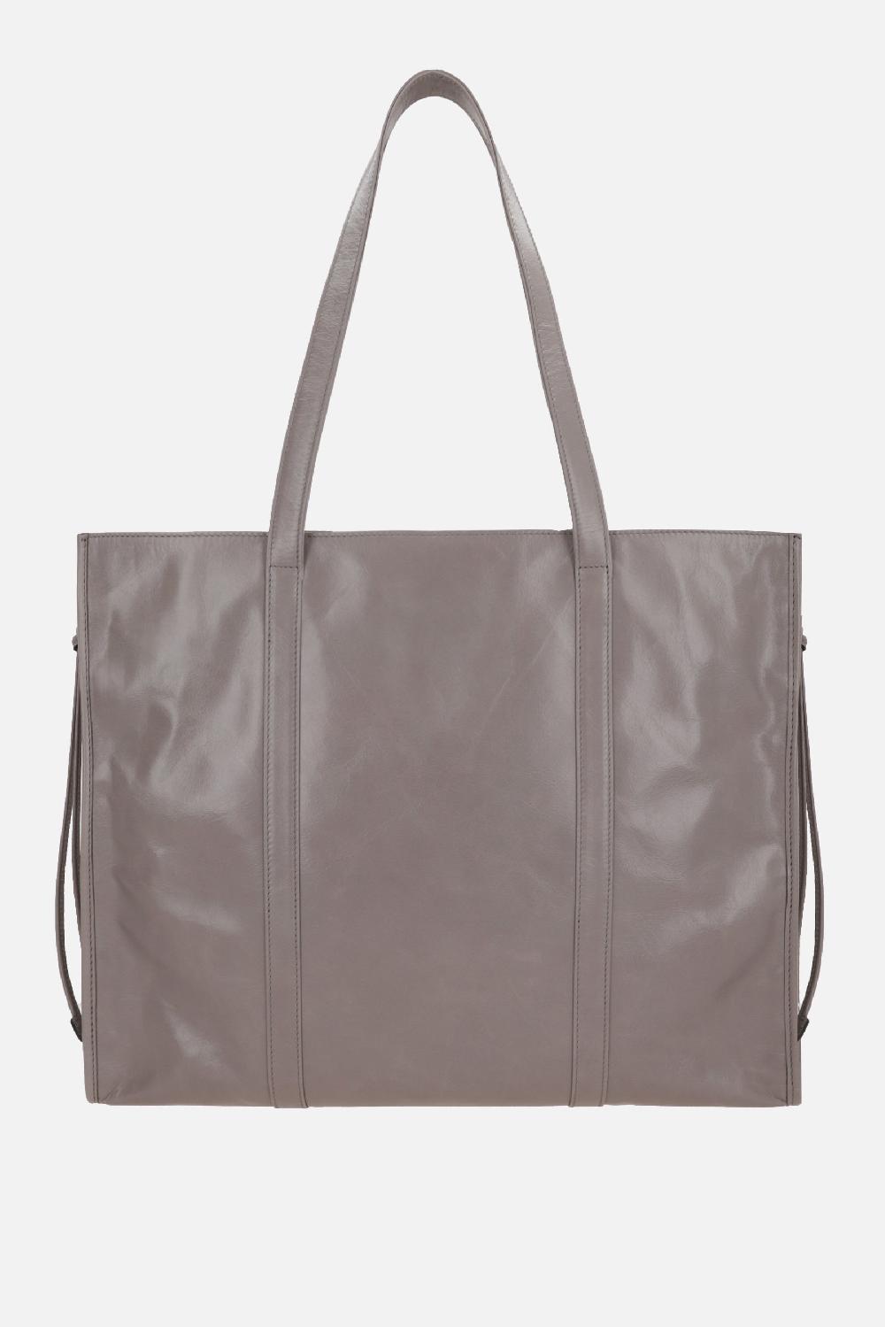 PRADA borsa tote large in pelle Soft Lux Pezzi Unici