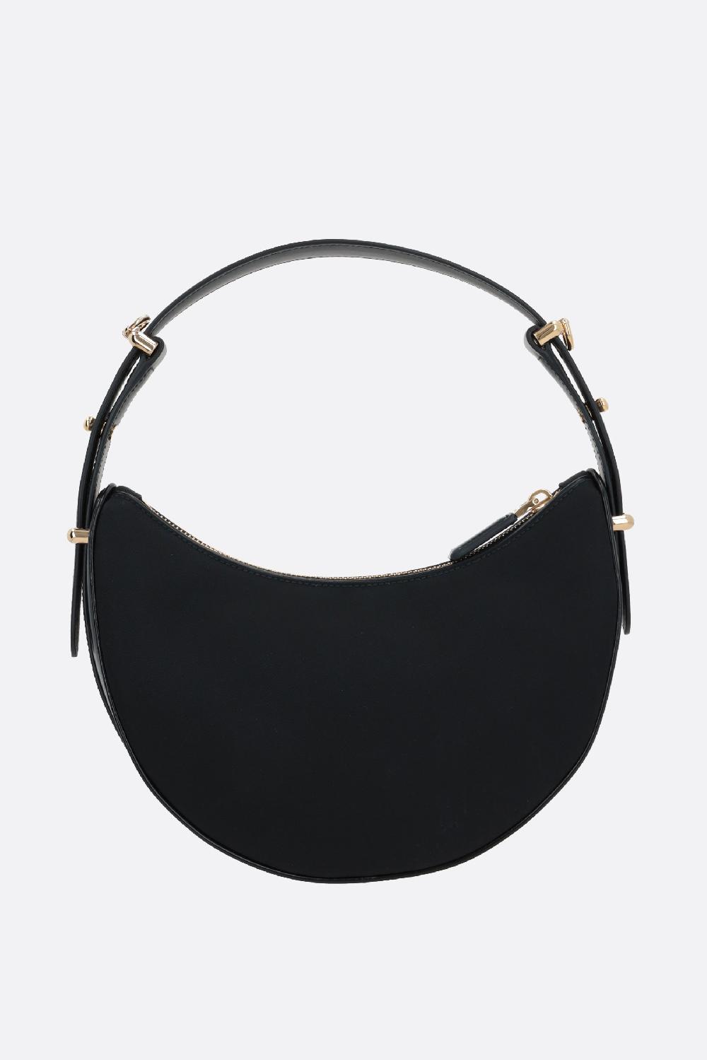 PRADA borsa a spalla Prada Arqué in Re-Nylon e pelle spazzolata Shopping Online