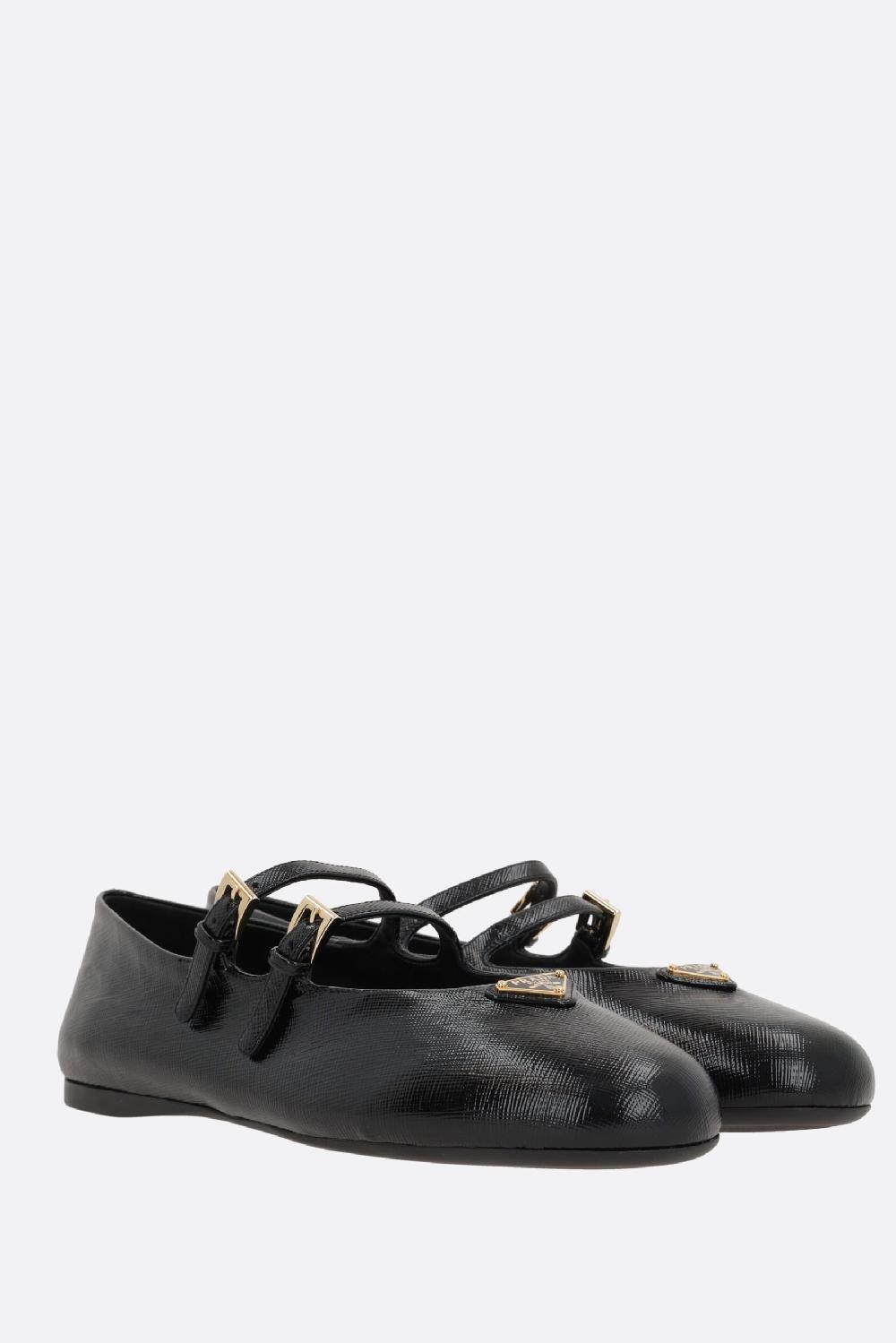 PRADA ballerina in pelle Saffiano Convenienza
