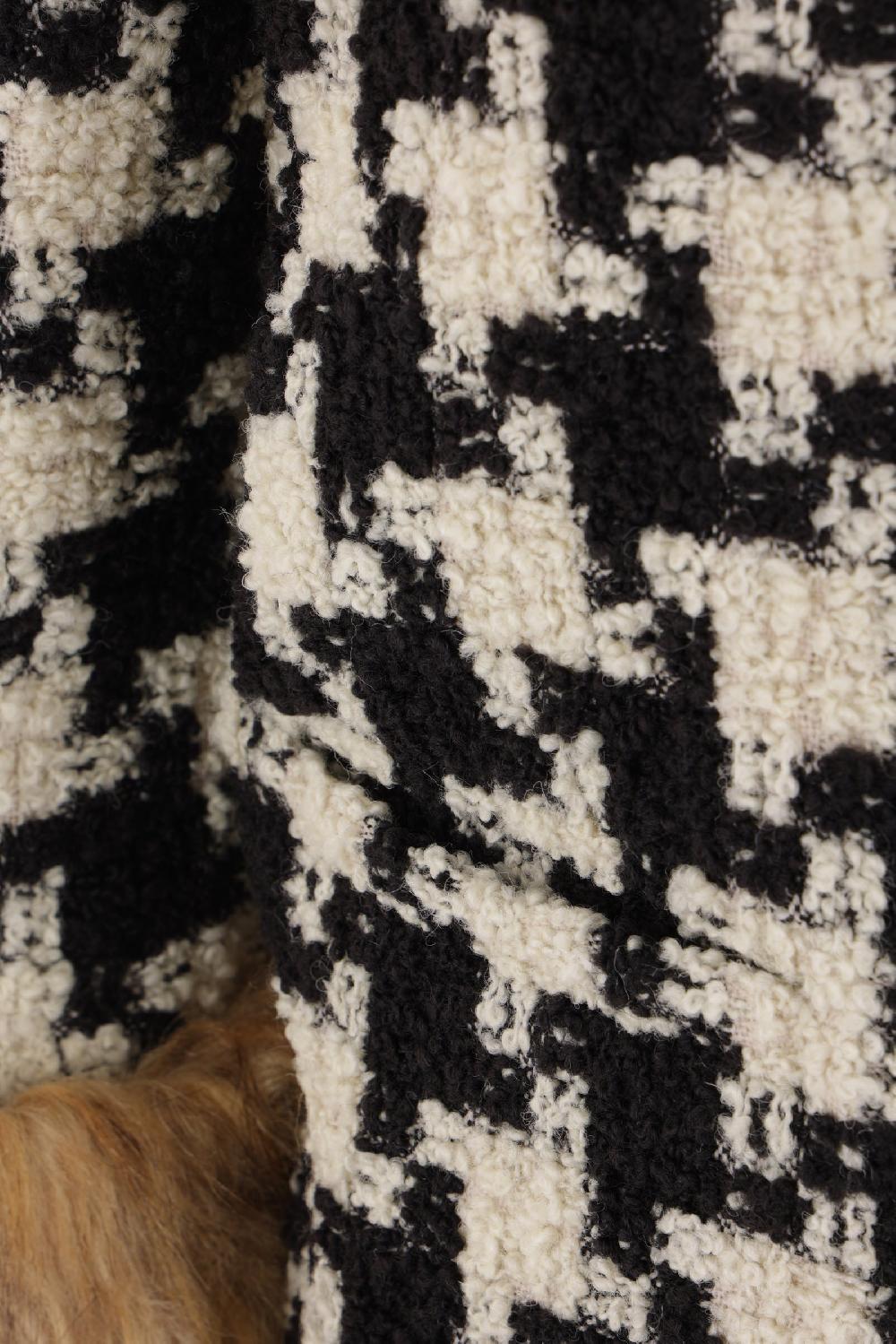 VALENTINO GARAVANI giacca in Macro Pied De Poule Tweed Novità