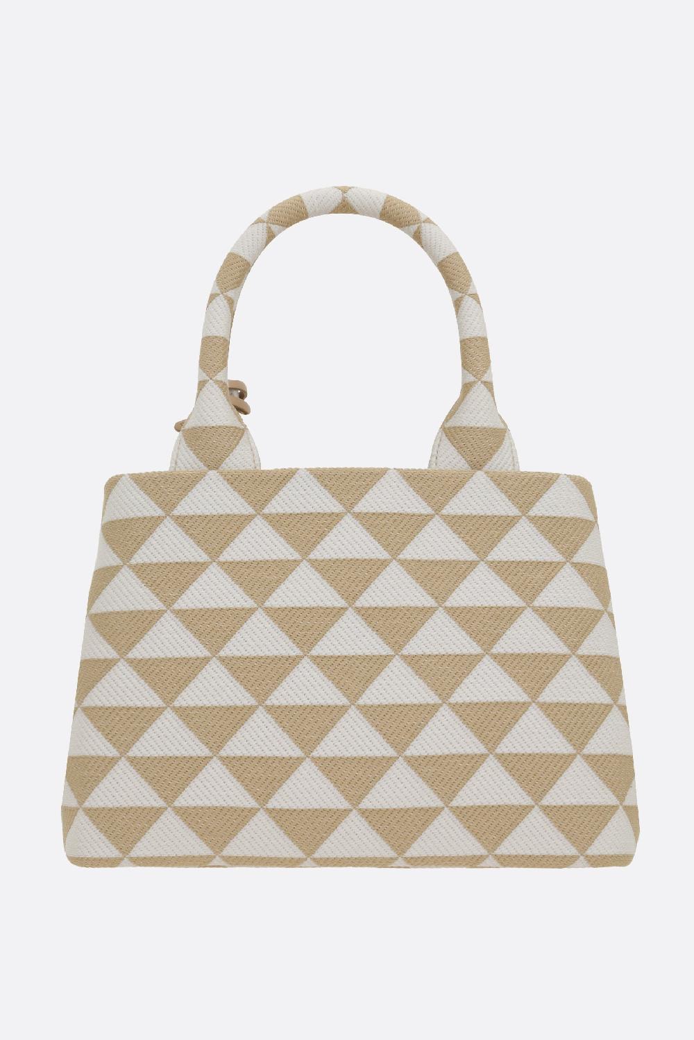 PRADA borsa shopping Prada Symbole small in jacquard Online