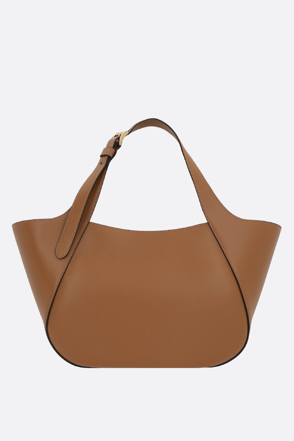 PRADA borsa shopping media in pelle City Saldi