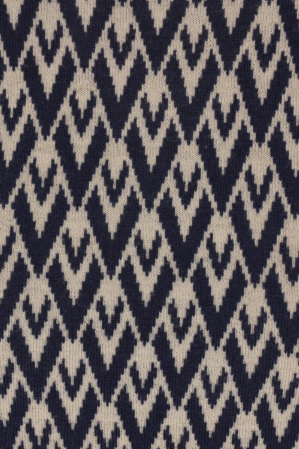 VALENTINO GARAVANI pullover a maniche corte in jacquard Toute la V Saldi Di Fabbrica