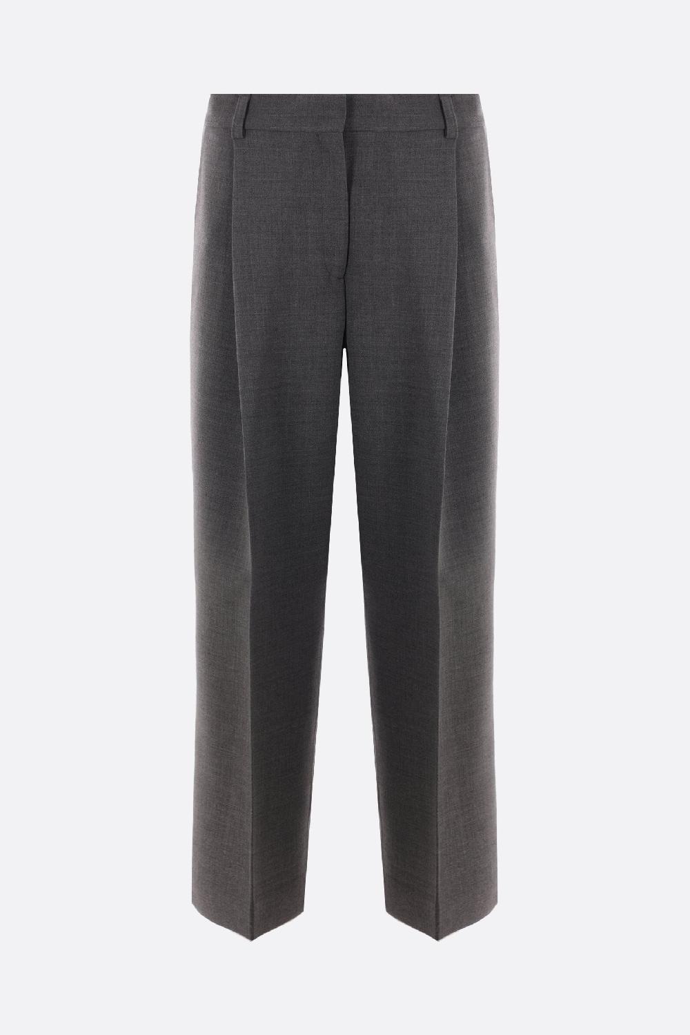 TOTEME pantalone in misto lana con pinces