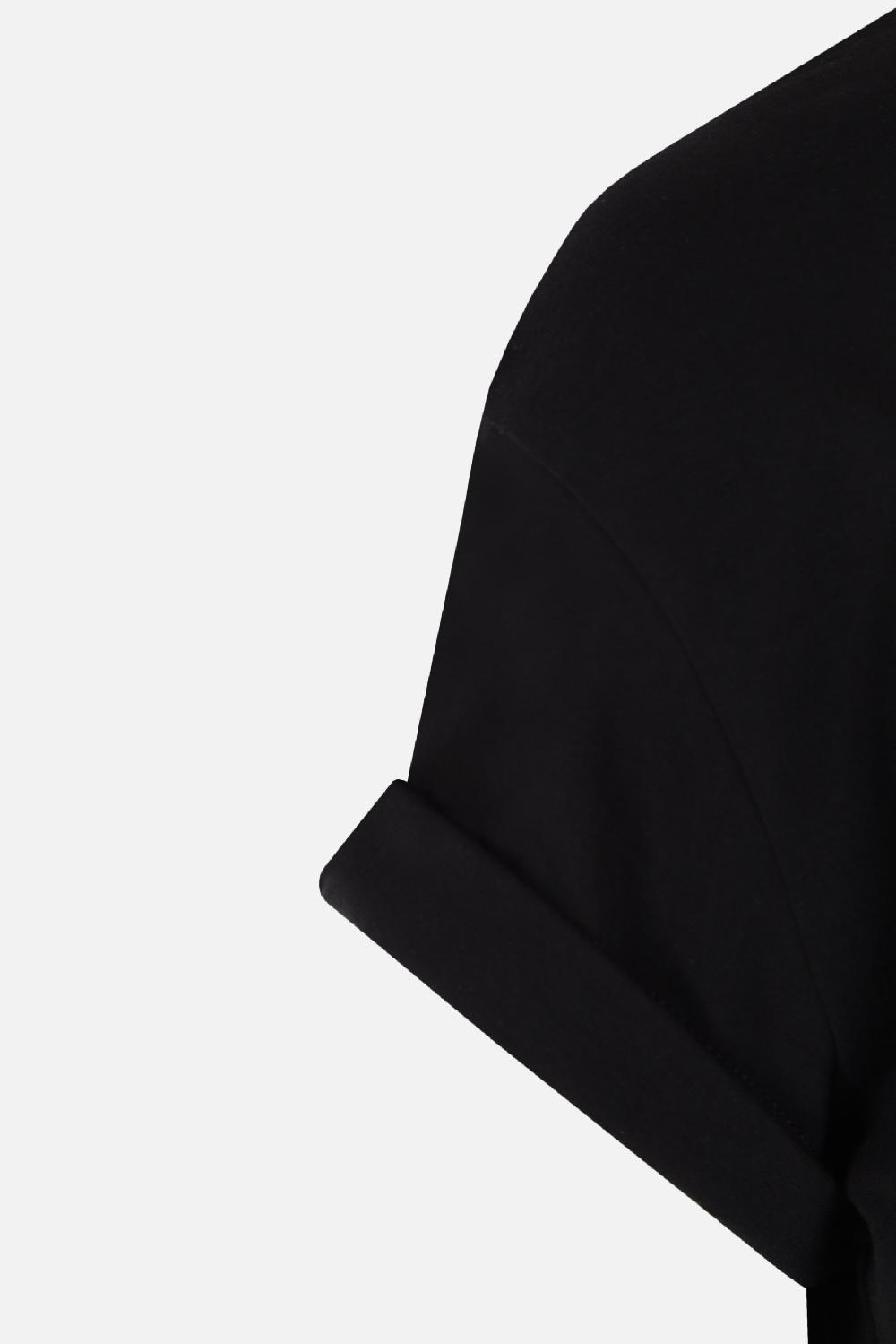 BRUNELLO CUCINELLI t-shirt in cotone con dettaglio monile Italia